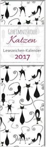 Geheimnisvolle Katzen Lesezeichenkalender-2017