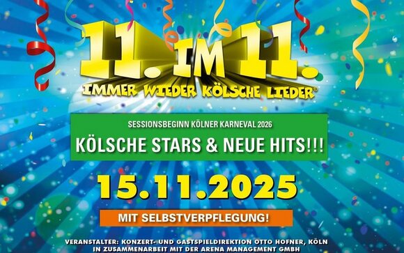 Elfter im Elften Immer wieder Kölsche Lieder 15112025